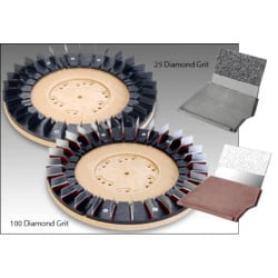 Image of product Concrete Prep Plus 100 Grit CCW 17" with G-100 Clutch Plate